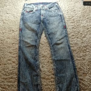 TRUE RELIGION Men's DENIM JEANS Size 30 Straight